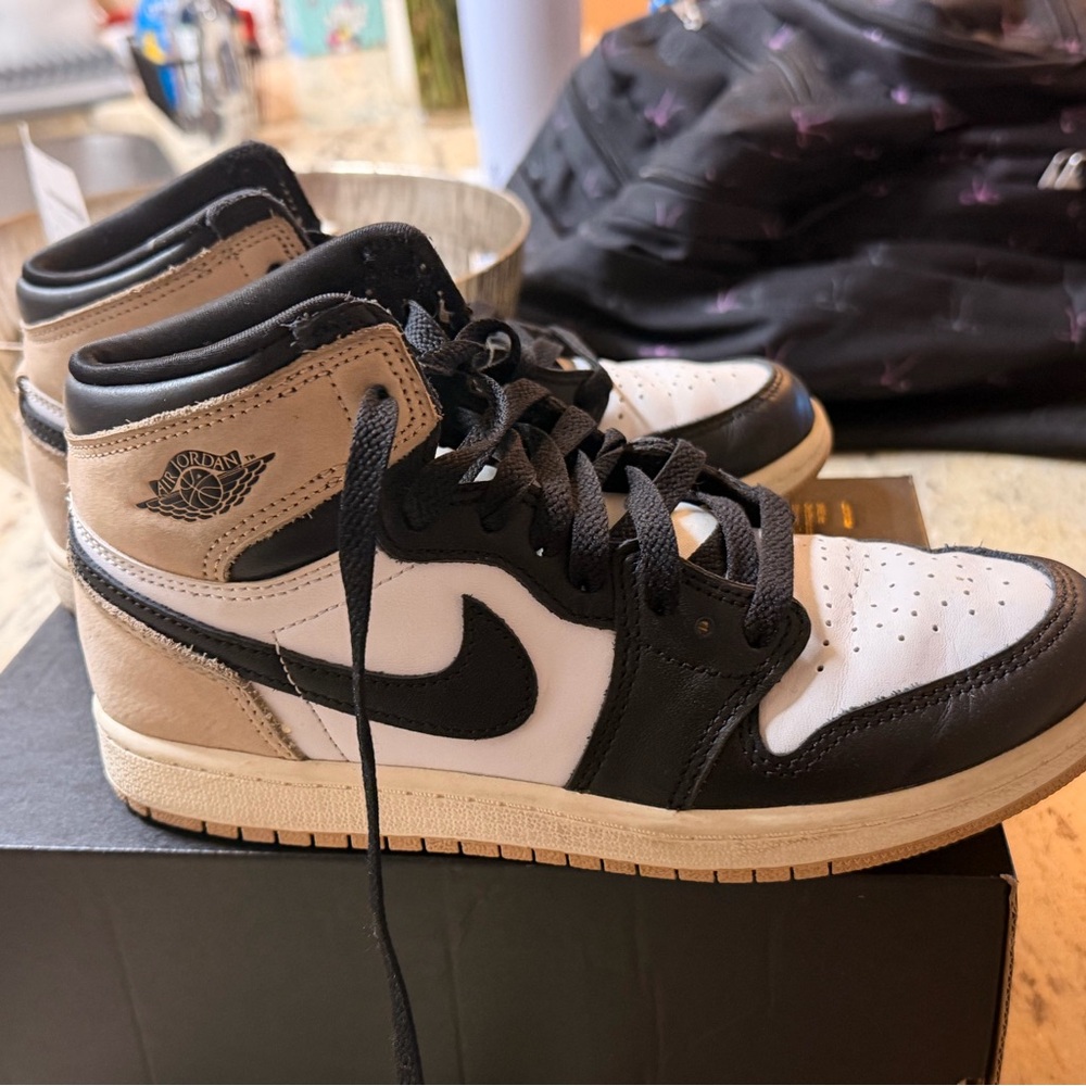 Jordan 1 Retro High OG in Black and Brown